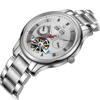 Design Customize Logo Men Mechanical Wrist Watches 30ATM Waterproof Sapphire Glass Watch